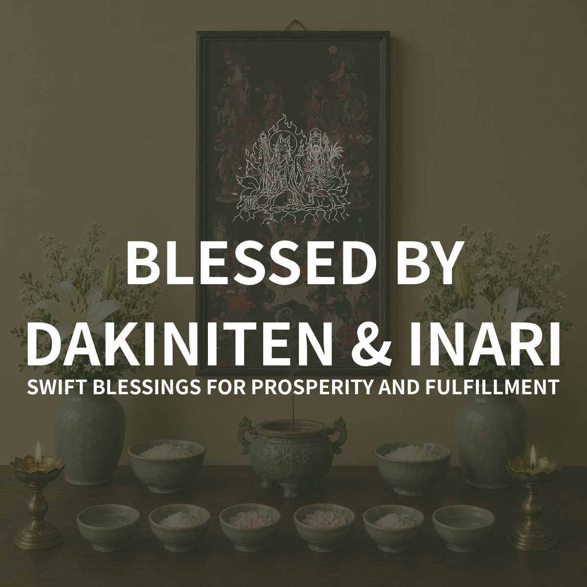 Blessed by Dakiniten & Inari: Abundance & Swiftness