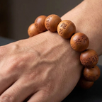Juzu Beads Bracelet:Handcrafted Indian Mysore Sandalwood