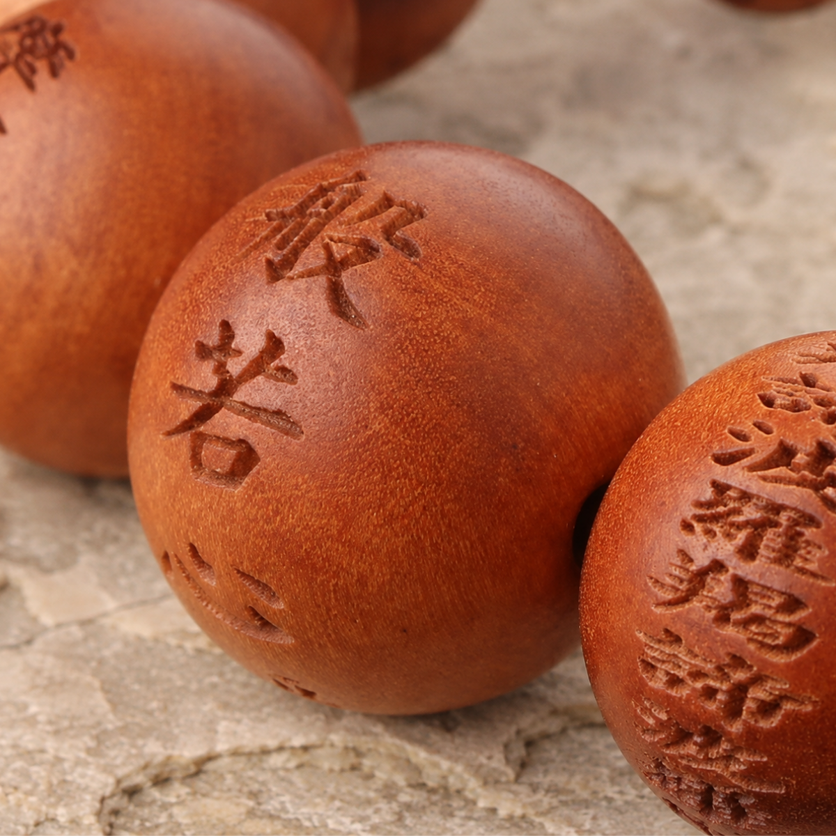 Juzu Beads Bracelet:Handcrafted Indian Mysore Sandalwood